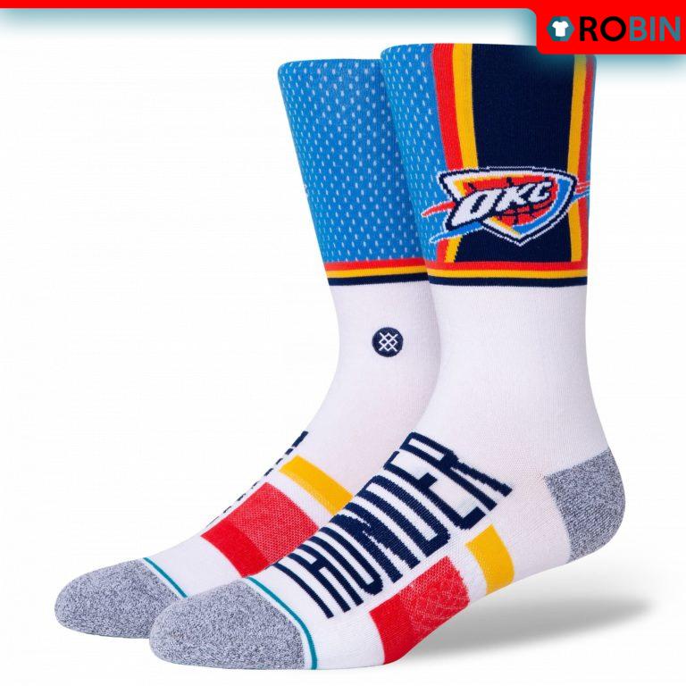 Oklahoma City Thunder Stance Socks, Nba Socks