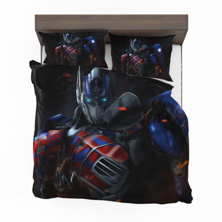 Optimus Prime Artwork Transformers Movie Bedding Set