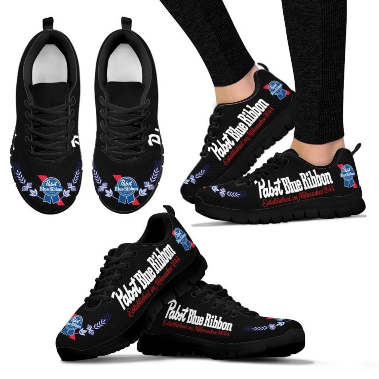 Pabst Blue Ribbon Breathable Running Shoes