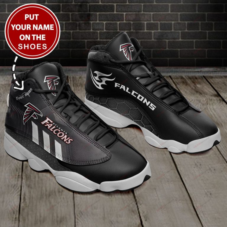 Personalized Atlanta Falcons Air Jordan 13 Sneakers