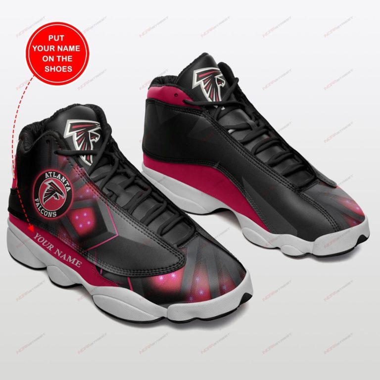 Personalized Atlanta Falcons Football Air JD13 Custom Sneakers