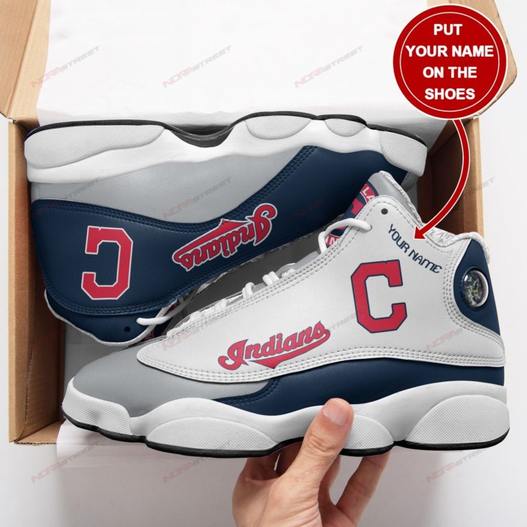 Personalized Cleveland Indians Air JD13 Sneakers