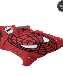 Personalized Comic Style Spider-Man Custom Bedding Set Personalized Comic Style Spider-Man Custom Bedding Set