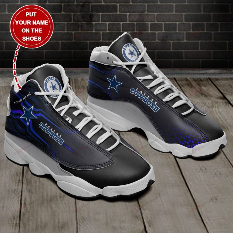 Personalized Dallas Cowboys Air JD 13 Shoes