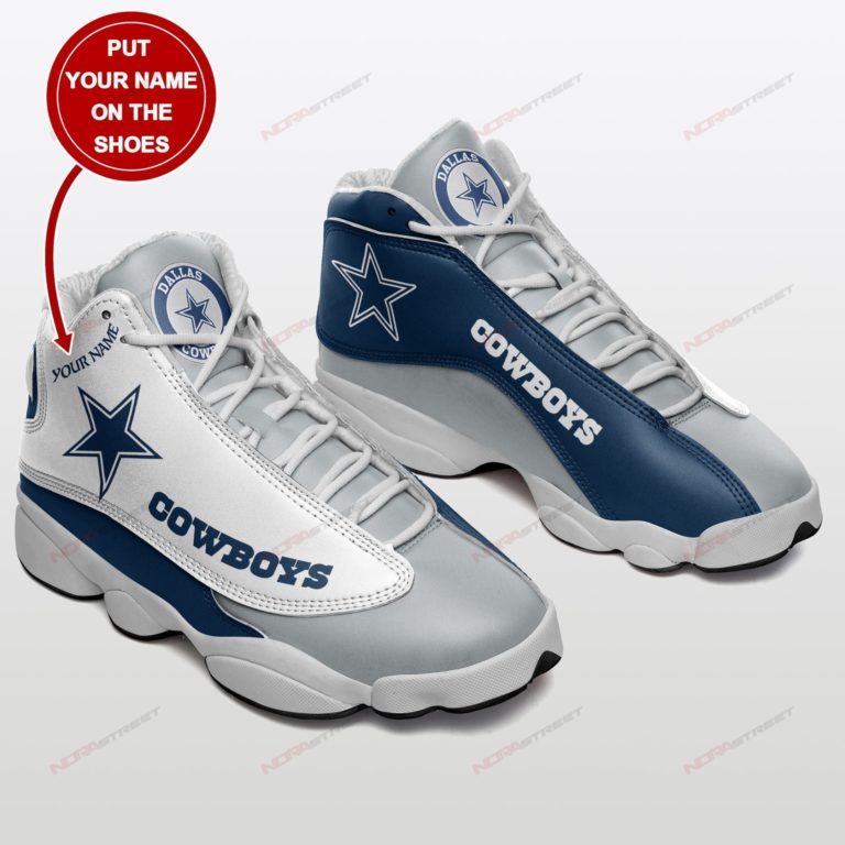 Personalized Dallas Cowboys Air JD13 Shoes