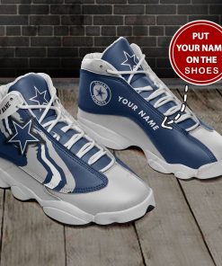 Personalized Dallas Cowboys Football Air JD13 Shoes
