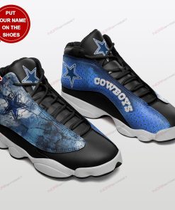 Personalized Dallas Cowboys Football Air Jordan 13 Shoes