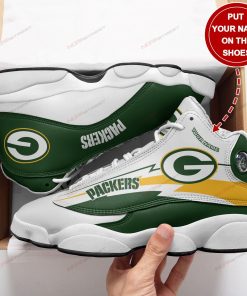 Personalized Green Bay Packers Football Air JD13 Shoes