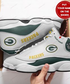 Personalized Green Bay Packers Football Football Air JD13 Custom Sneakers