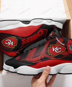 Personalized Kansas City Chiefs Football Air Jordan 13 Custom Shoes
