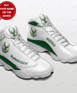 Personalized Milwaukee Bucks Air JD13 Shoes