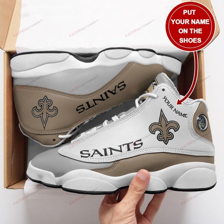 Personalized New Orleans Saints Air JD13 Custom Shoes