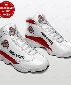 Personalized Ohio State Buckeyes Air JD13 Sneakers Personalized Ohio State Buckeyes Air JD13 Sneakers
