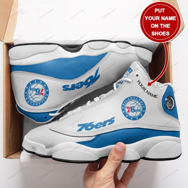 Personalized Philadelphia Ers Air JD13 Sneakers