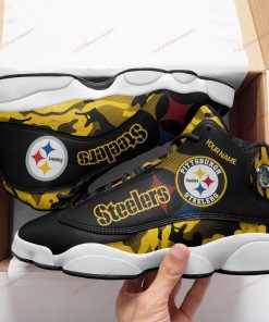 Personalized Pittsburgh Steelers Air Jordan 13 Sneakers