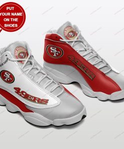 Personalized San Francisco 49ers Air Jordan 13 Custom Sneakers