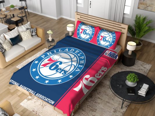 Philadelphia 76ers NBA Basketball Bedding Set