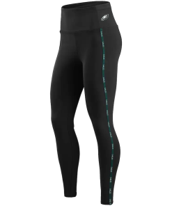 Philadelphia Eagles High Waisted Black Leggings