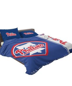Philadelphia Phillies MLB Baseball National League Duvet cover and Pillow Case Philadelphia Phillies MLB Baseball National League Duvet cover and Pillow Case