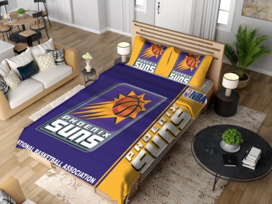 Phoenix Suns NBA Basketball Bedding Set