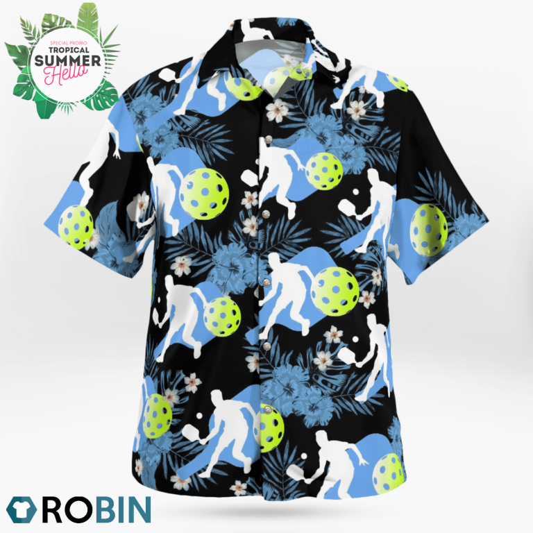 Pickleball Hawaiian Shirts, Aloha Shirt
