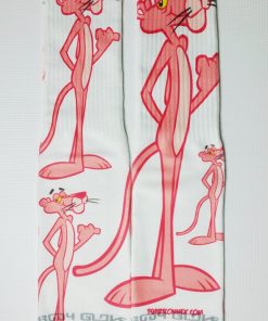 Pink Panther White socks