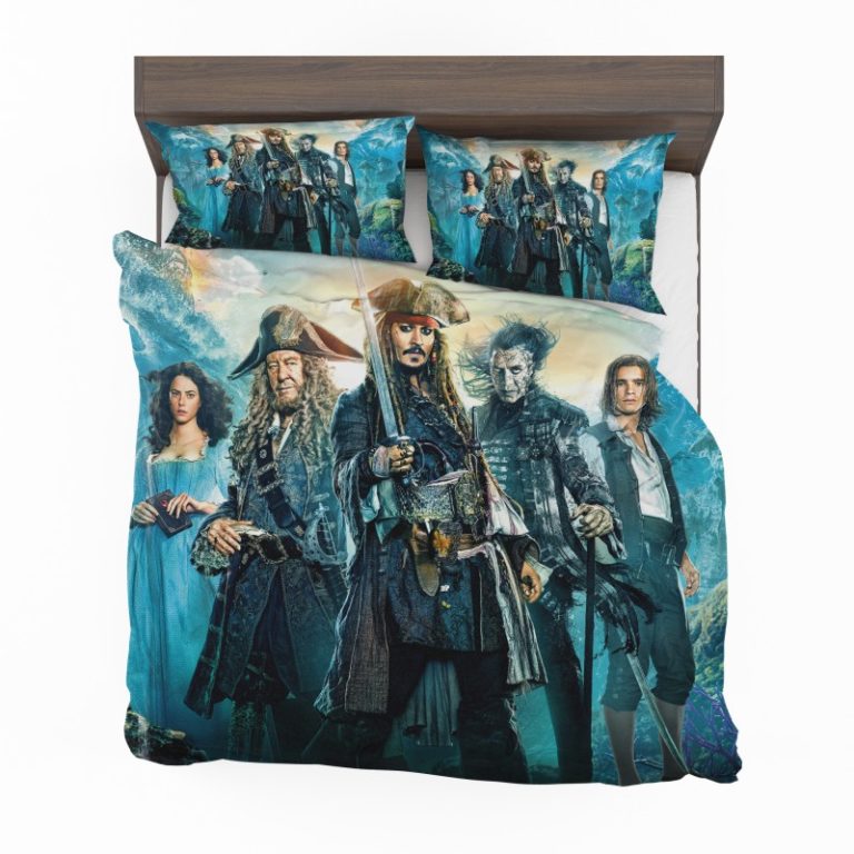 Pirates of the Caribbean Dead Men Bedding Set