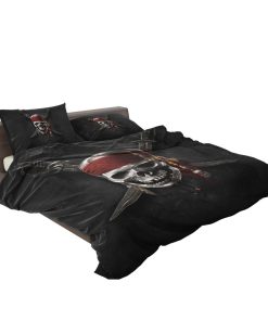 Pirates Of The Caribbean Movie Dead Skull Bedding Set