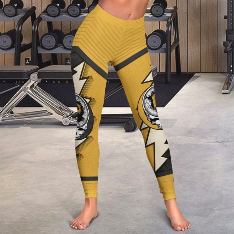 Pittsburgh Pirates Grateful Dead High Waist Leggings