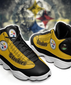 Pittsburgh Steelers Football Air Jordan 13 Shoes