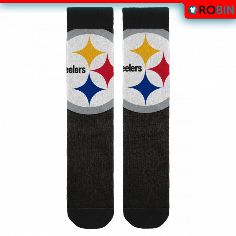 Pittsburgh Steelers Football Primetime Socks