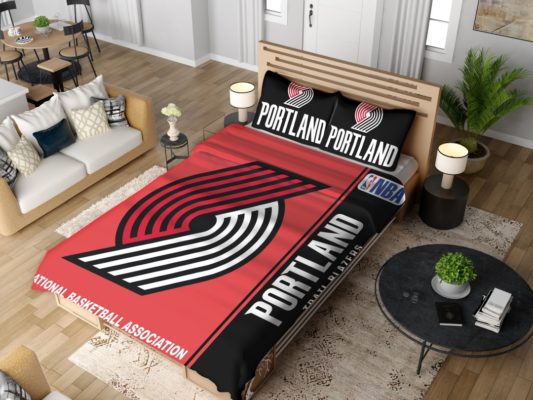 Portland Trail Blazers NBA Basketball Bedding Set