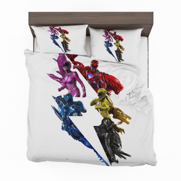 Power Rangers 5 Movie Duvet Cover Set