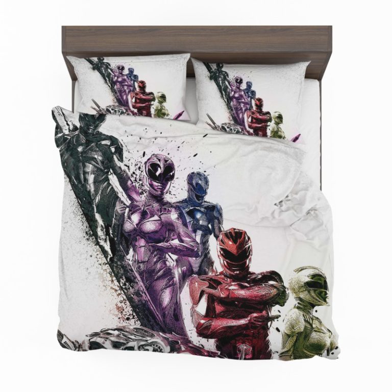 Power Rangers 5 Movie Themed Bed Linen Set