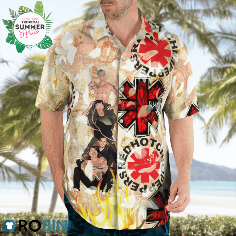 Red Hot Chili Peppers Hawaiian Shirts