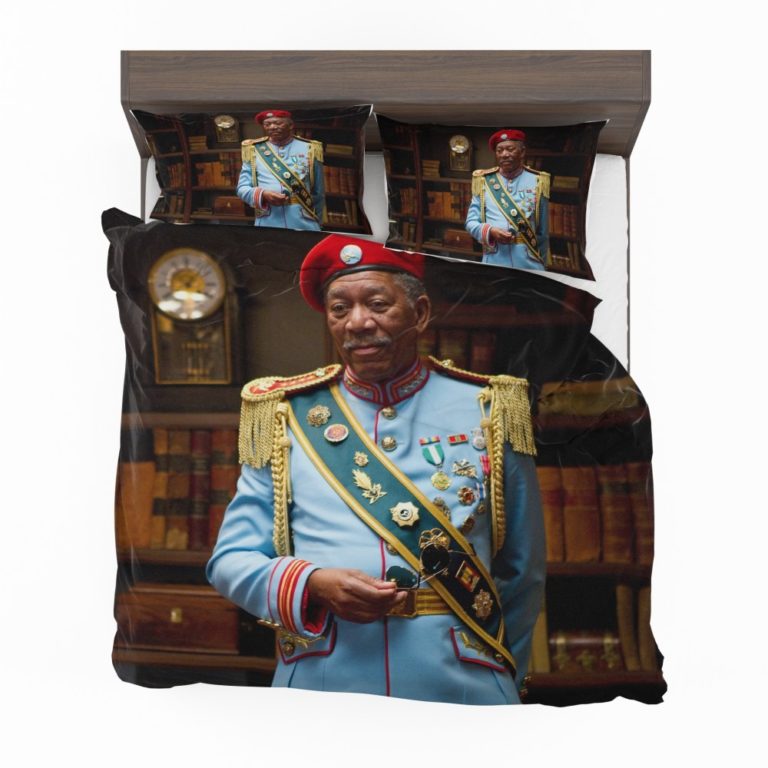 RED Movie Joe Matheson Morgan Freeman Bedding Set