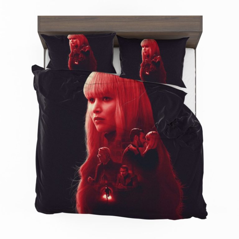 Red Sparrow Movie Duvet cover and Pillow Case