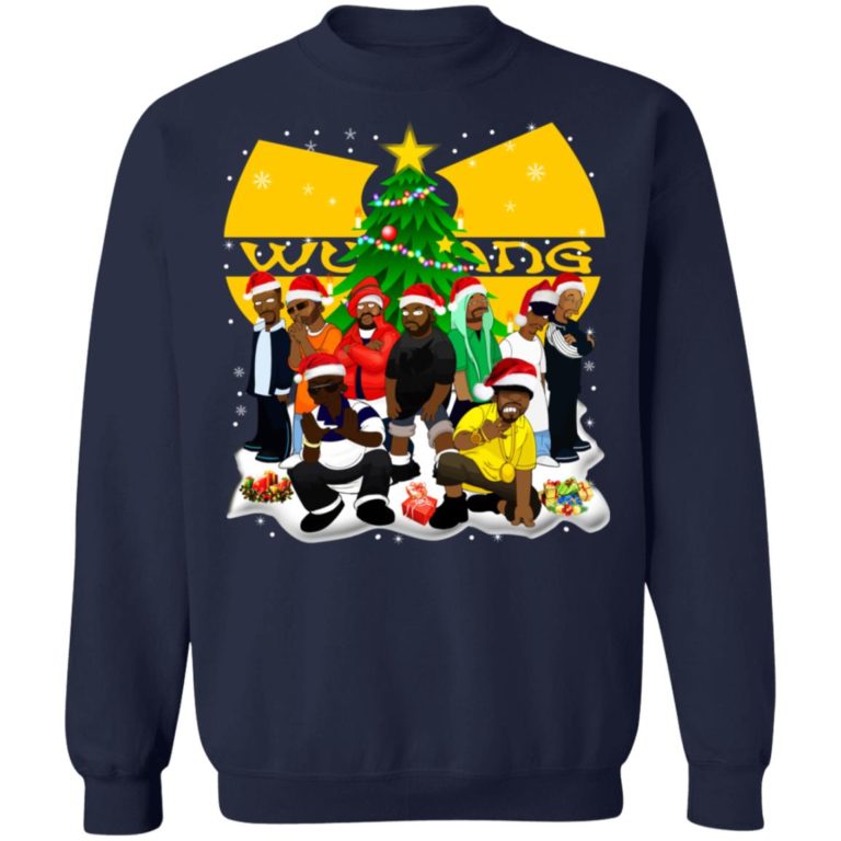 Wu Tang Clan Simpsons Christmas sweatshirt