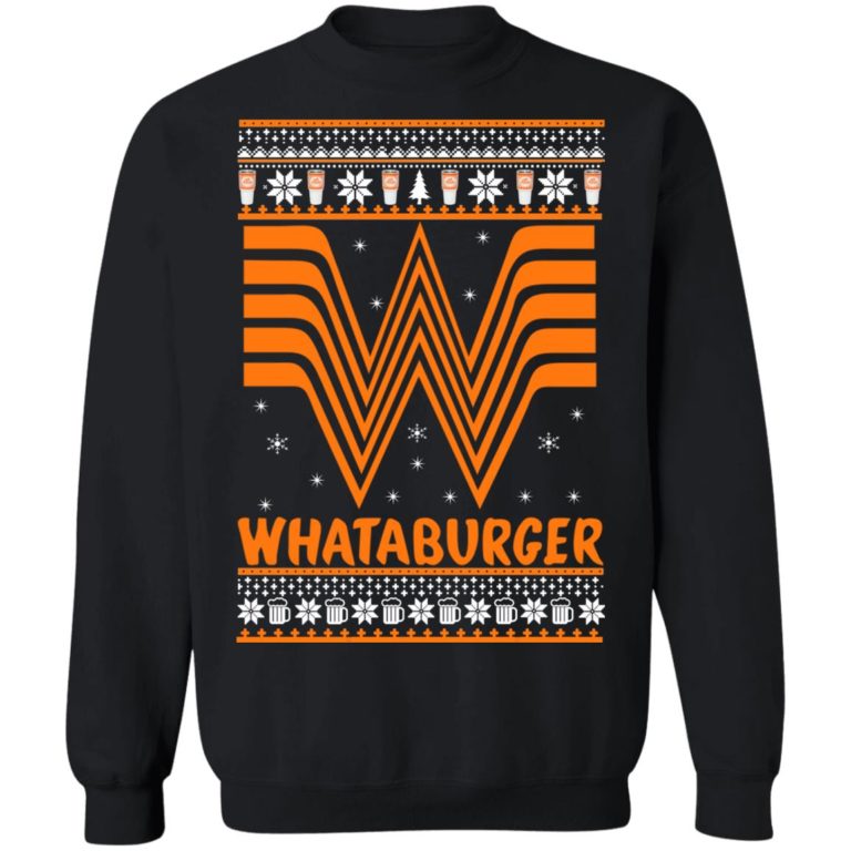 Whataburger Christmas sweater