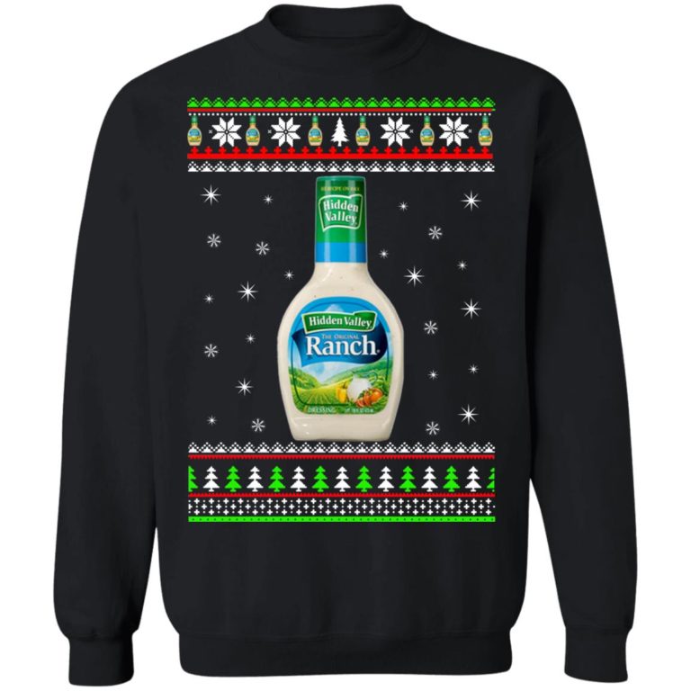 Hidden valley ranch Christmas sweatshirt
