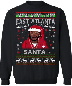 Gucci Mane East Atlanta Santa Christmas sweater