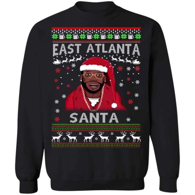 Gucci Mane East Atlanta Santa Christmas sweater
