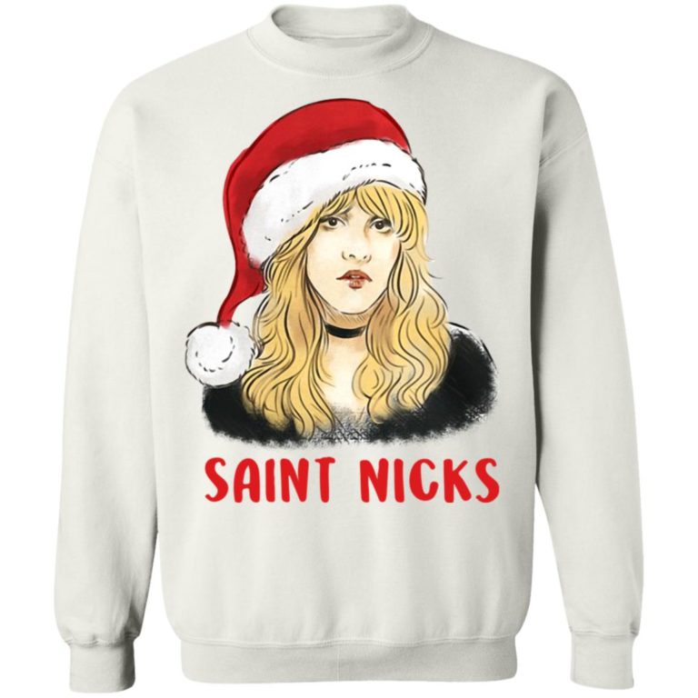 Stevie Nicks Saint Nicks Christmas sweatshirt