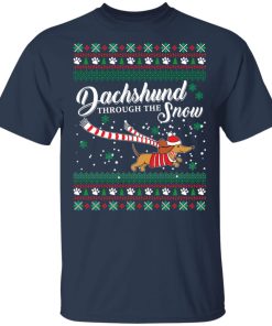 Dachshund through the Snow Christmas sweatshirt Dachshund through the Snow Christmas sweatshirt