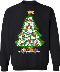 Snoopy Christmas tree sweatshirt
