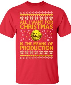 All I want for Christmas is the means of Production sweatshirt