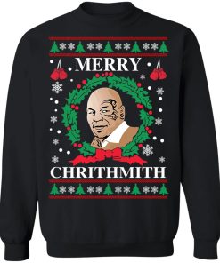 Mike Tyson Merry Chrithmith Sweatshirt Mike Tyson Merry Chrithmith Sweatshirt