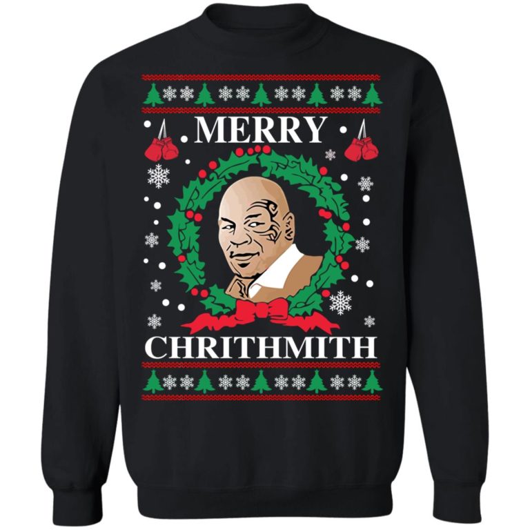 Mike Tyson Merry Chrithmith Sweatshirt