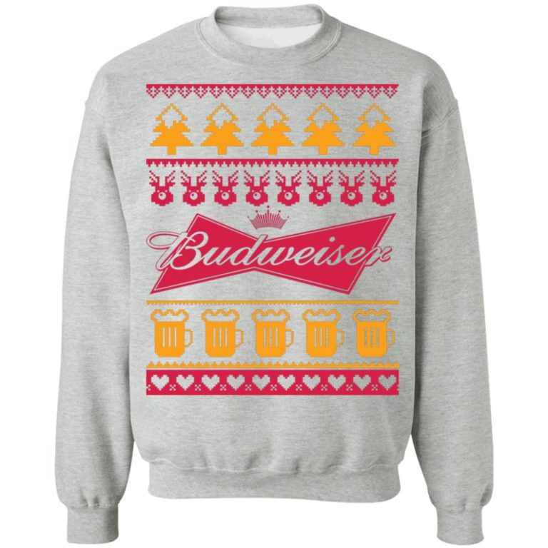 Budweiser Christmas sweater