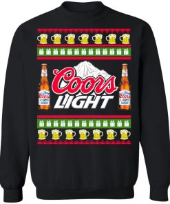 Coors Light Christmas sweater